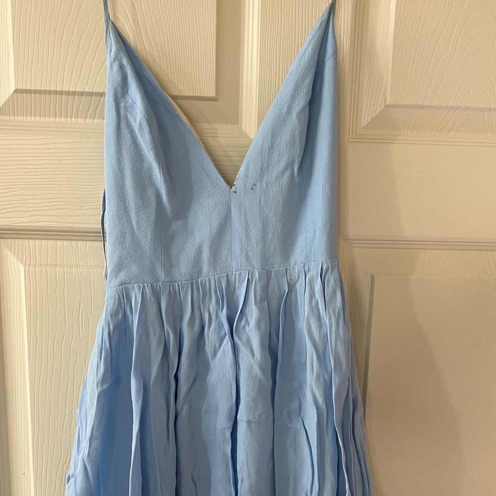 Woman’s light blue dress size small